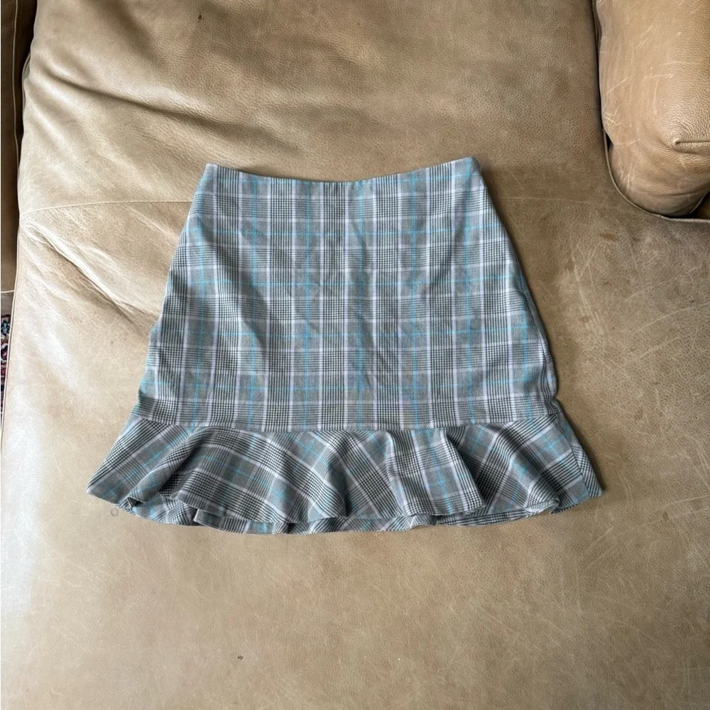 Aritzia Sunday Best Plaid Pencil Skirt Y2K Schoolgirl Academia Preppy Size 2